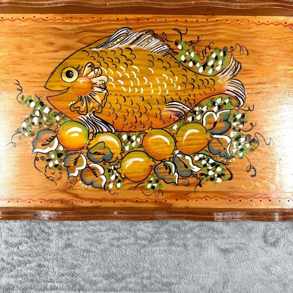 Handmade vintage wood
